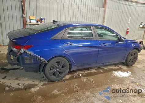 2021 Hyundai Elantra Sel из США, поврежденный, VIN 5NPLM4AG5MH009581